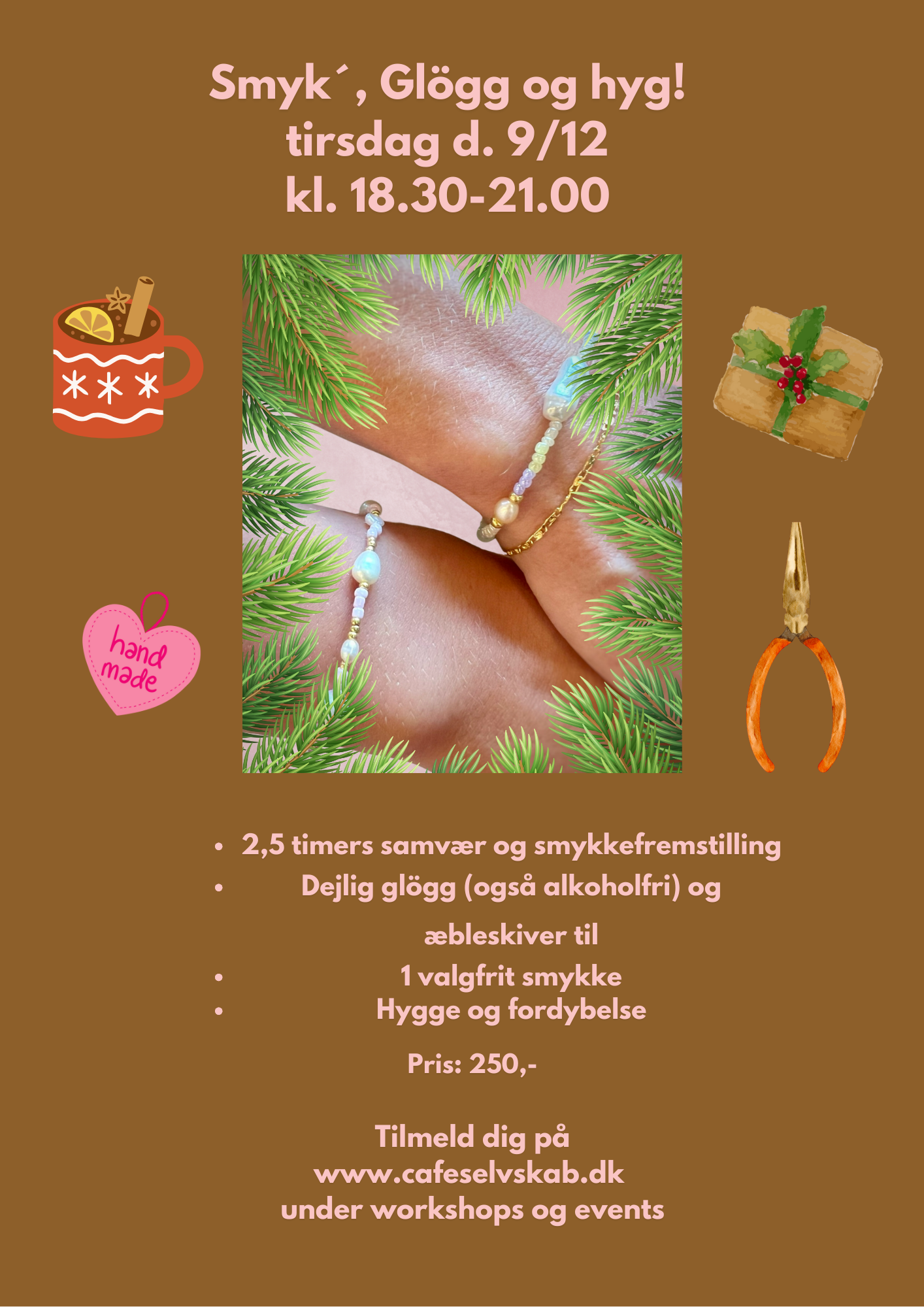 Smyk´, Glögg og hyg! tirsdag d. 9/12 kl. 18.30-21.00