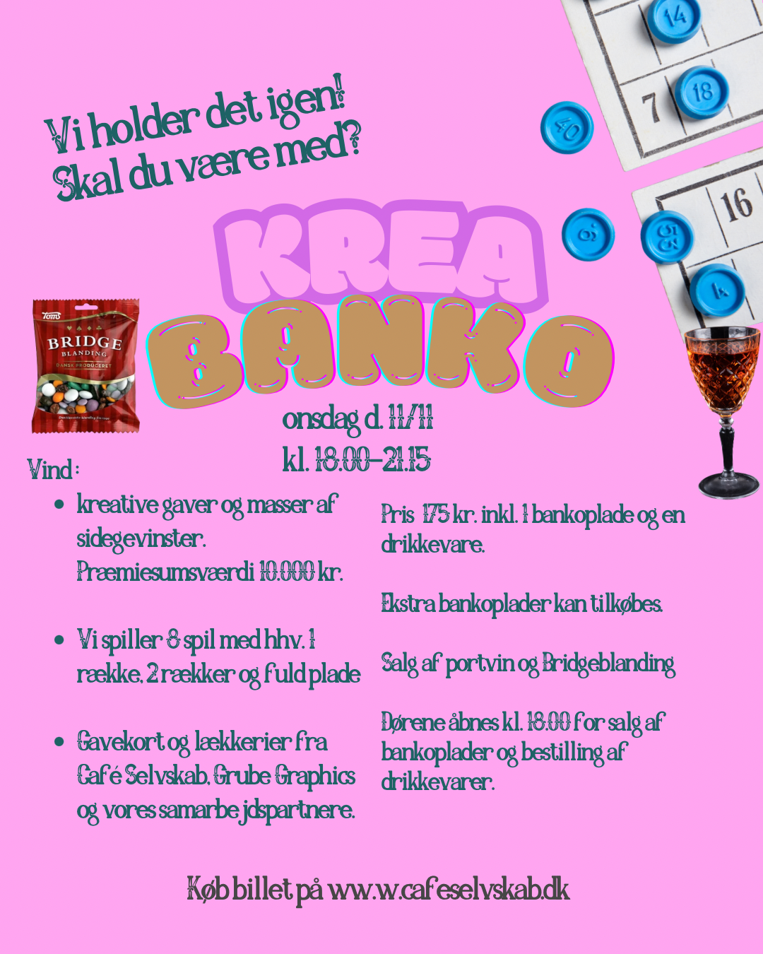 KREABANKO ONSDAG D. 11. NOVEMBER